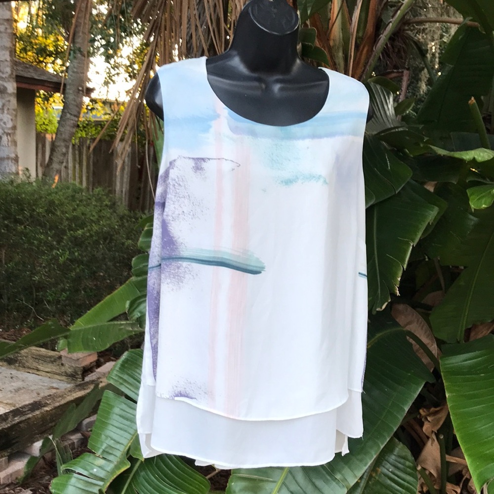Alice and Olivia chiffon blouse